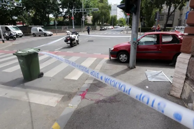 DJEČAK POGINUO U CENTRU ZAGREBA: Sudarila se dva automobila na križanju Klaićeve i Kačićeve