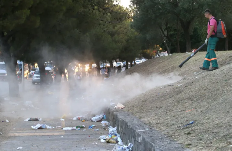 Komunalci imaju pune ruke posla nakon prve noći Ultra Europe Festivala