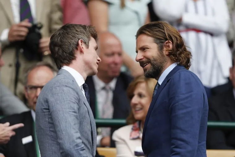 Eddie Redmayne i Bradley Cooper