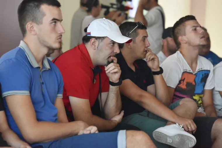 Atmosfera u domu Čilićevih nakon Federerove pobjede u finalu Wimbledona