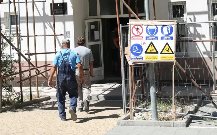 &Scaron;ibenik: Radnik poginuo na gradili&scaron;tu zgrade Veleučili&scaron;ta