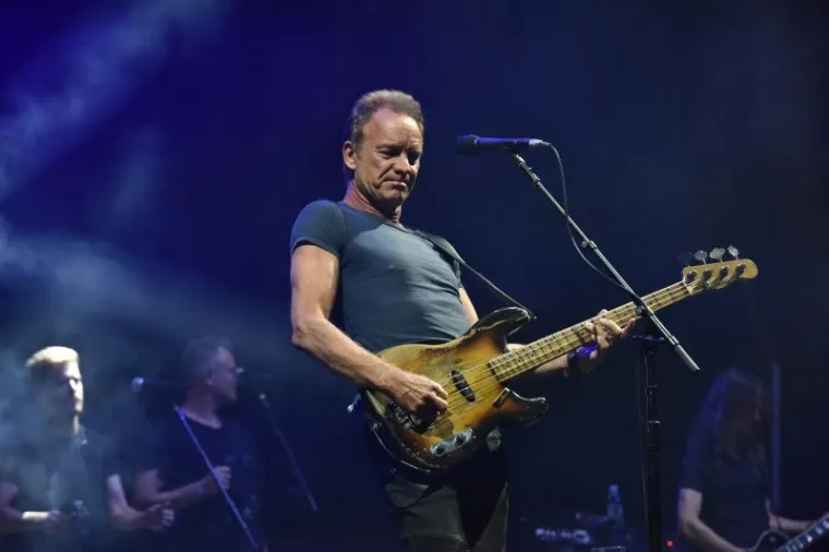 U pulskoj Areni koncert je održao glazbenik Sting