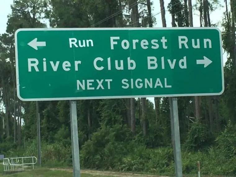 Run, Forest, run!