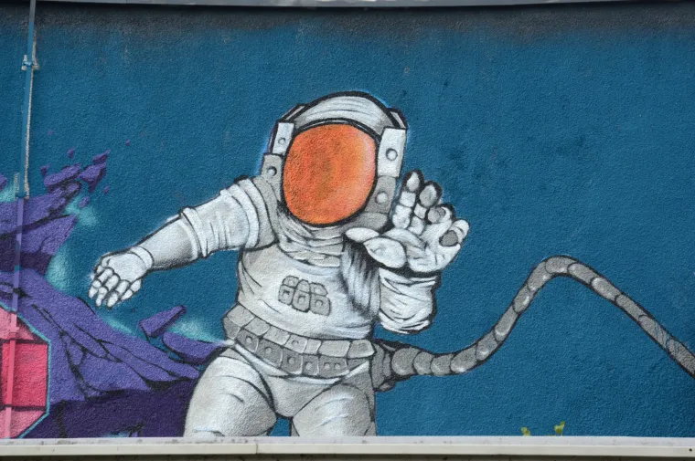 mural, grafit, sisak