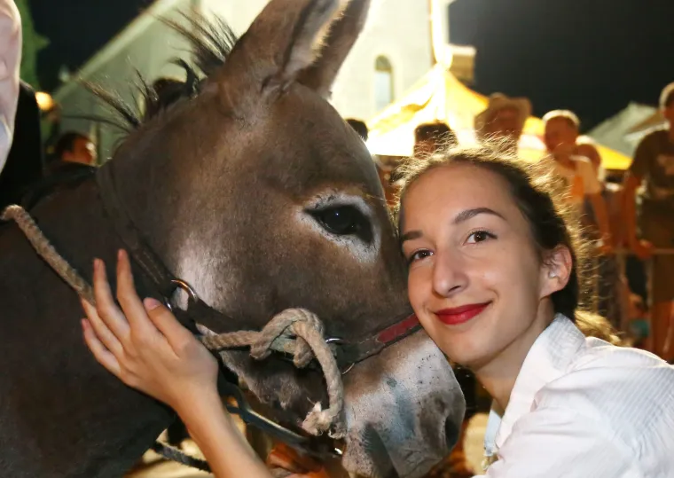 Tribunj: Povodom 50. jubilarne trke magaraca po prvi puta u povijesti jahale su žene