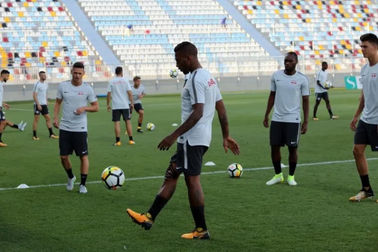 AUSTRIJANCI STIGLI U HRVATSKU: Pogledajte kako je izgledao trening Salzburga na Rujevici