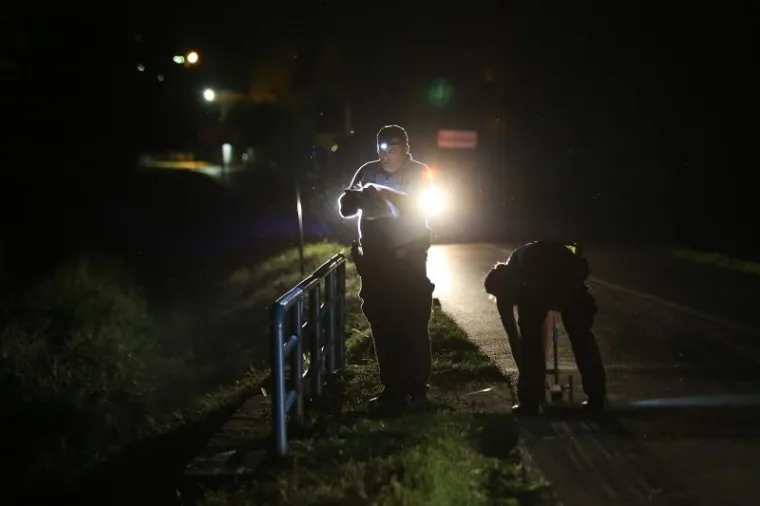 Habjanovci - Prometna nesreća u selu Habjanovci u kojoj je izgubiv&scaron;i nadzor nad vozilom, vozač sletio sa ceste u odvodni kanal.