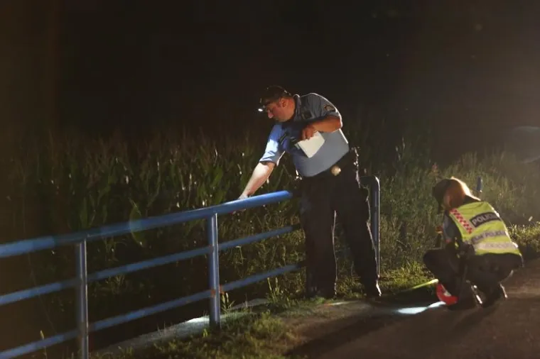 Habjanovci: Vozač sletio sa ceste u odvodni kanal