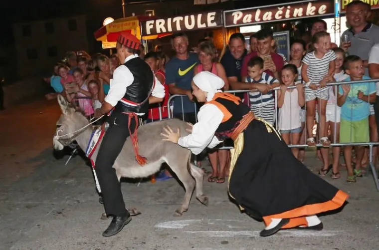 TOVAR MI&Scaron;KO OSVOJIO TITULU: Održana 50. jubilarna utrka magaraca u Tribunju, bilo je itekako zabavno