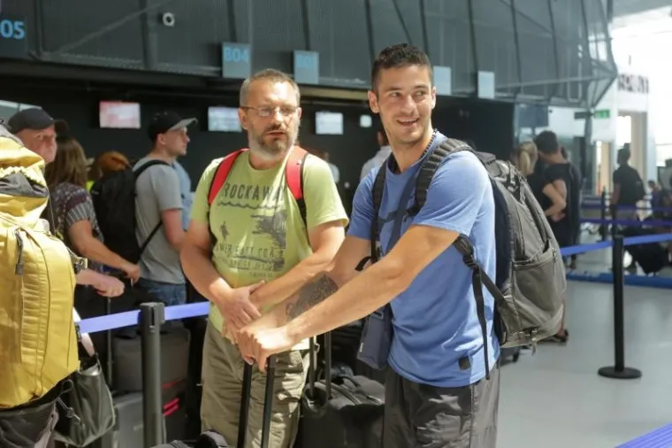 JANICA KAO DODATNI POTICAJ: Putnici na aerodromu Franje Tuđmana imali su priliku vidjeti - njih