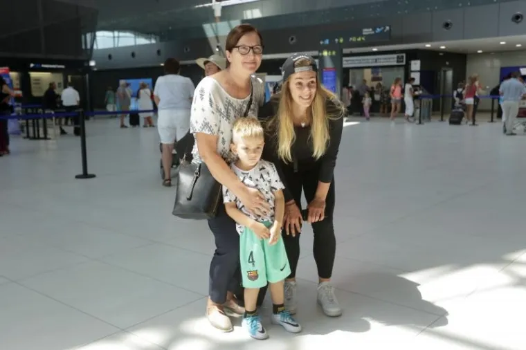 JANICA KAO DODATNI POTICAJ: Putnici na aerodromu Franje Tuđmana imali su priliku vidjeti - njih