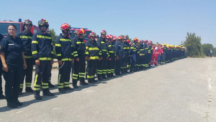 Vatrogasci čekaju Plenkovića