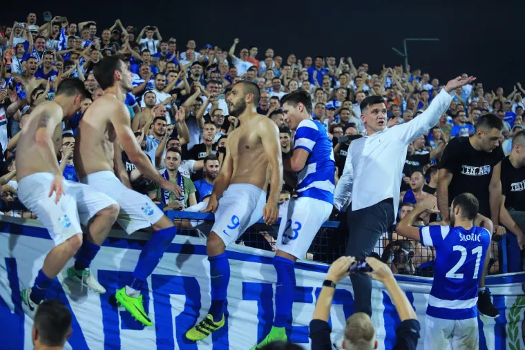 Slavlje nogometa&scaron;a Osijeka