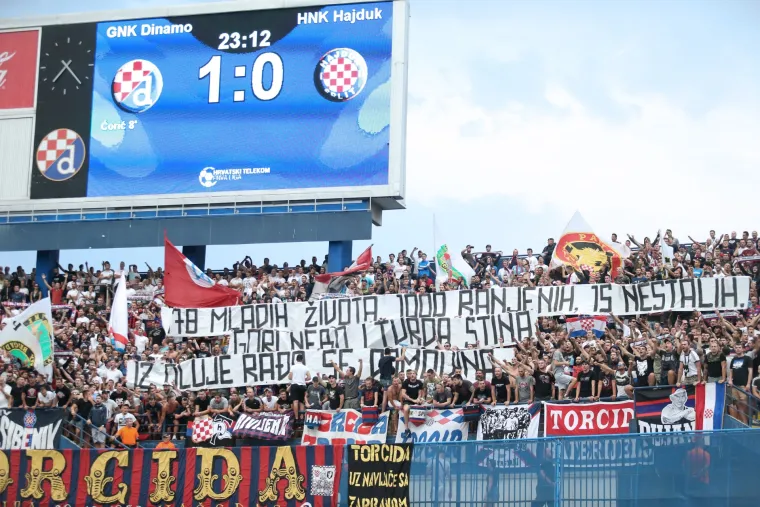 Boysi i Torcida zapalili stadion: pogledajte kako su maksimirske tribine izgledale uoči velikog derbija