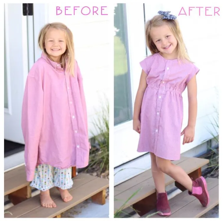 Talentirana mama pretvara muževe ko&scaron;ulje u prekrasne haljine za kćeri