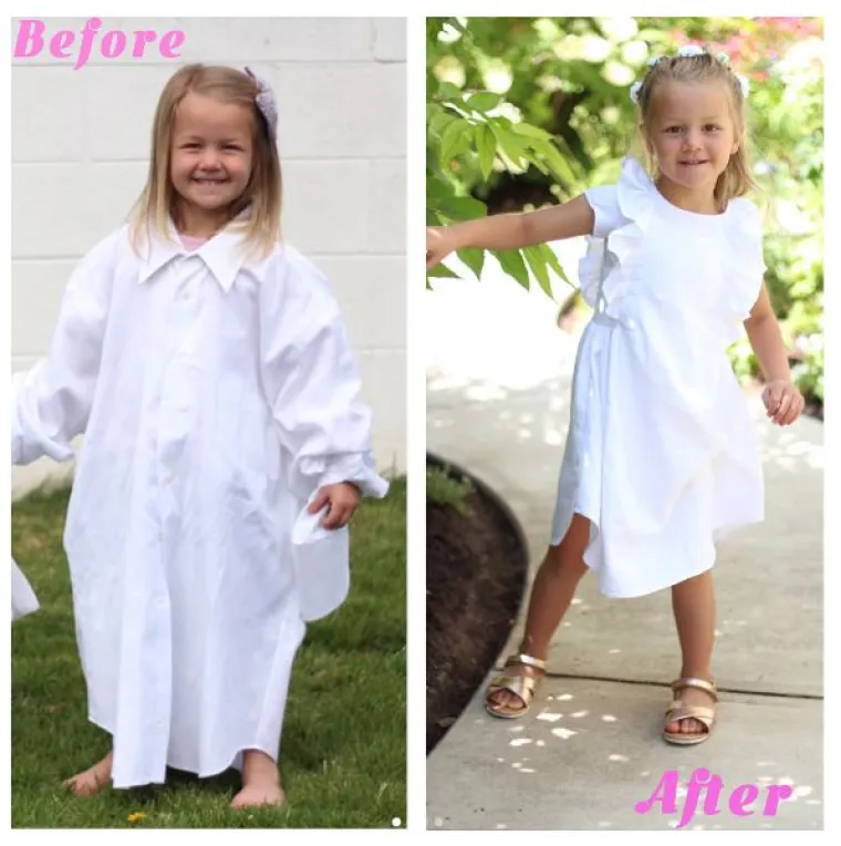 Talentirana mama pretvara muževe ko&scaron;ulje u prekrasne haljine za kćeri