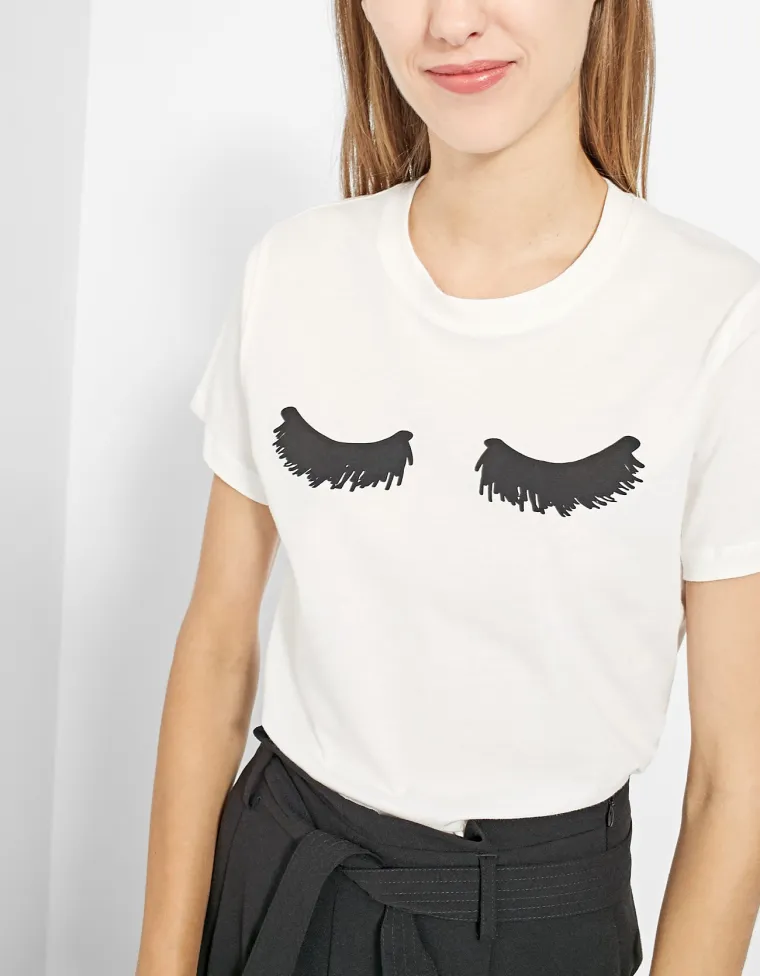 Majica s printom trepavica, 39,90 kuna