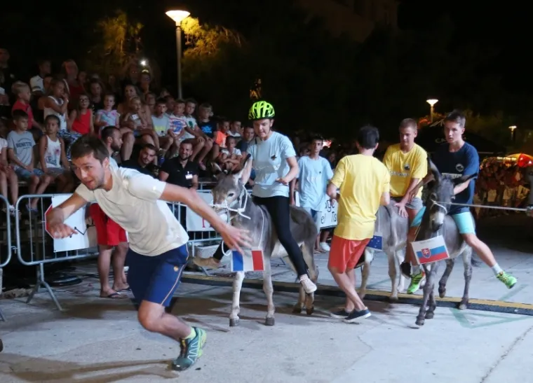 POZNATI KOMIČAR POSTAO &Scaron;APTAČ MAGARCIMA: Na Međunarodnoj utrci tovara u Tisnom nije manjkalo smijeha