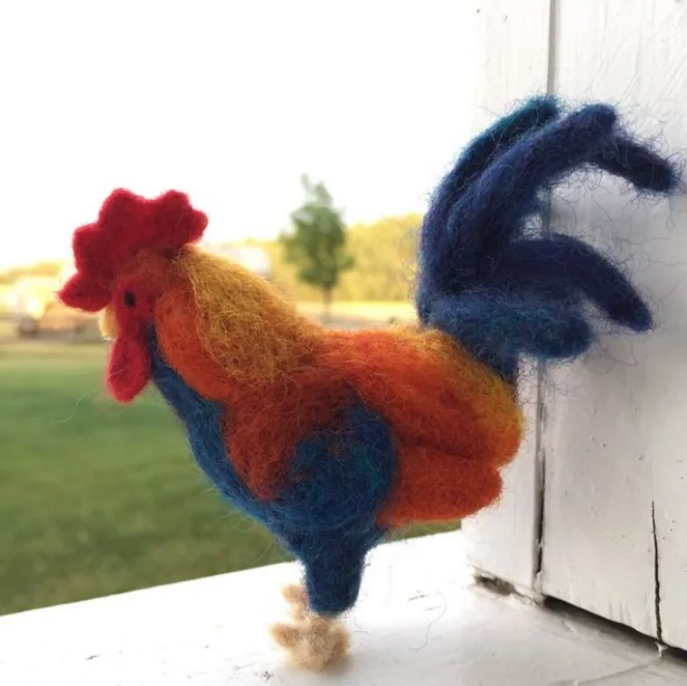 Mlada mama od vune stvara čaroliju za najmlađe