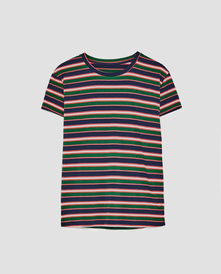 Basic majica s prugicama, Zara, 49,90 kuna