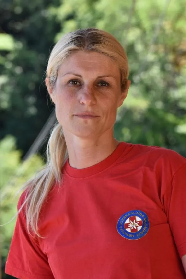 28.07.2017., Pazin - Romina Brumnic, prva gorska spasiteljica u Istri.
Photo: Dusko Marusic/PIXSELL
