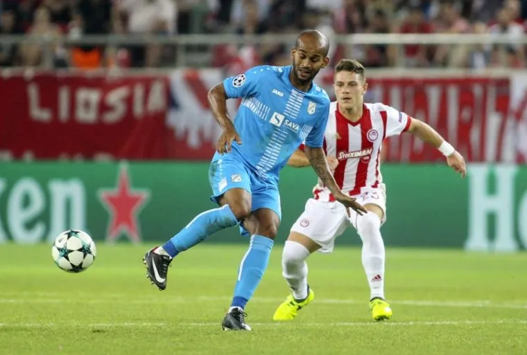 Na prvoj utakmici doigravanja za Ligu prvaka, Rijeka je u gostima izgubila 1:2 kod Olympiakosa na stadionu Georgios Karaiskakis u Pireju. Photo: ActionSport/PIXSELL
