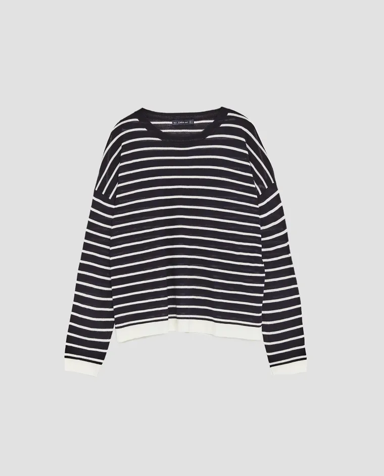 Pulover na prugice, Zara, 119,90 kuna
