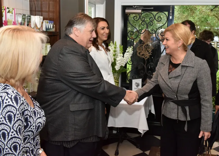 Kolinda Grabar Kitarović posjetila lokaciju na kojoj su snimani 'Gospodar prstenova' i 'Hobbit'