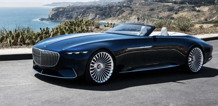 Vision Mercedes-Maybach 6 Cabriolet - luksuz kamo god da se okrenete.