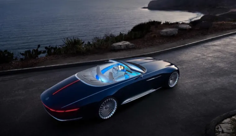 TEŠKO DA MOŽETE BOLJE I ZAMISLITI: Ovo je Vision Mercedes-Maybach 6 Cabriolet