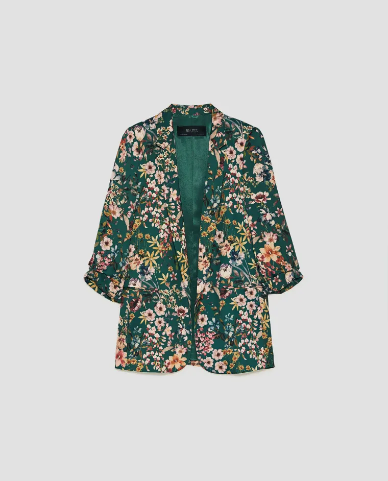 Sako sa cvjetnim printom, Zara, 299,90 kuna