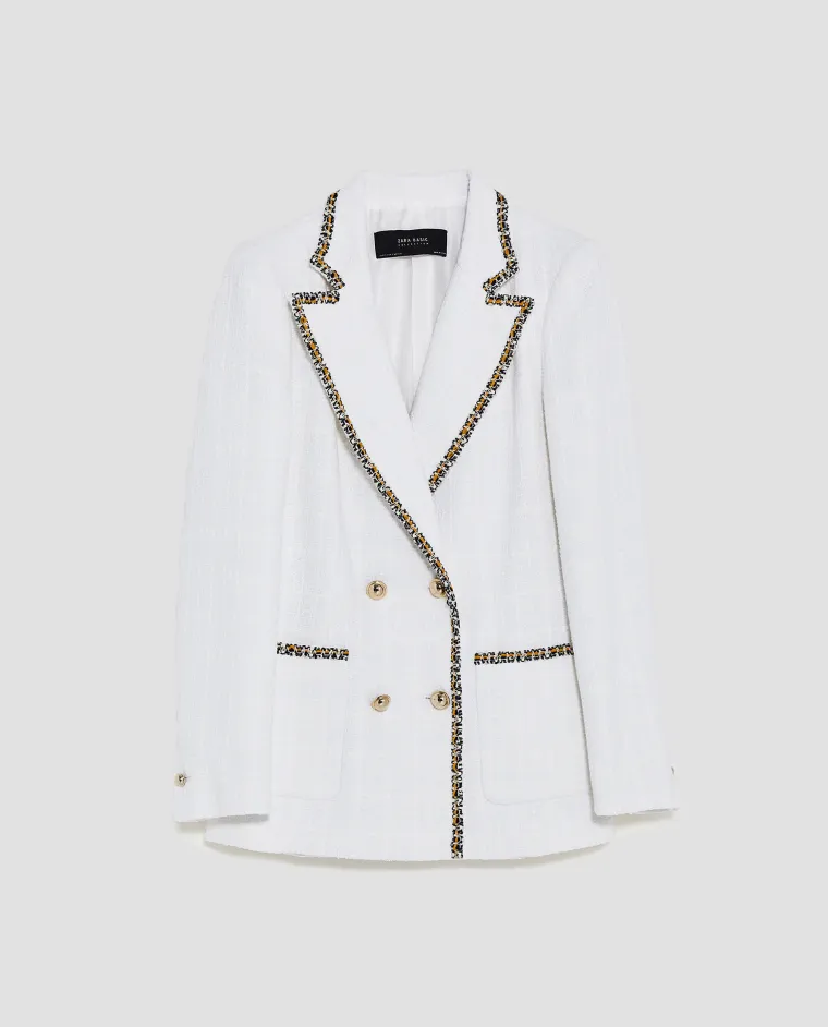 Strukturirani sako na preklop, Zara, 499,90 kuna