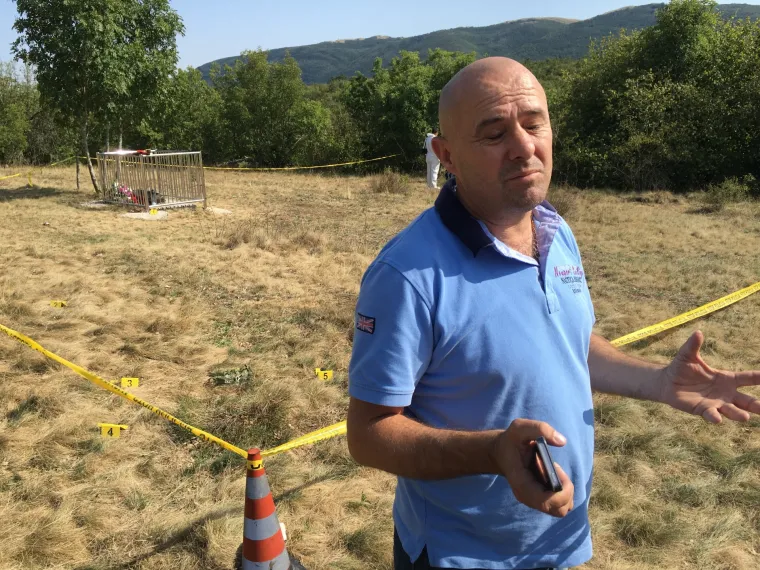 Mjesto gdje su pucali na Zdravka Mamića i ranili ga u nogu