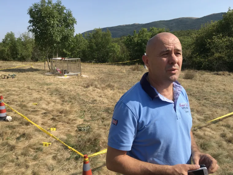 Mjesto gdje su pucali na Zdravka Mamića i ranili ga u nogu