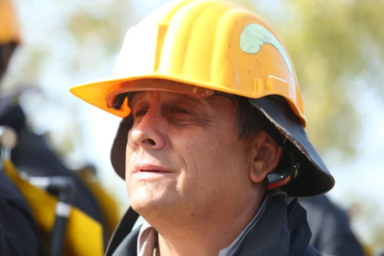 Ministar Krstičević obi&scaron;ao opožareno područje i vatrogasce iz sastava OS RH: 'Hvala dragom Bogu, nitko nije stradao'