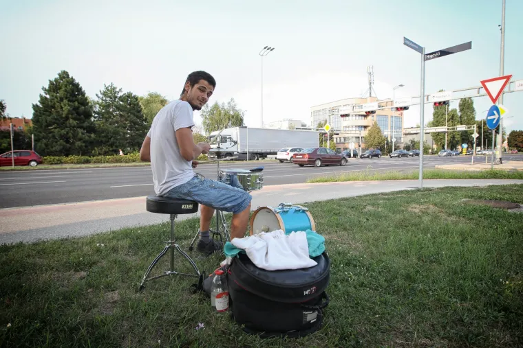 Zbog prigovora susjede Ivan Marinović vježba na križanju Hrgovića i Zagrebačke avenije