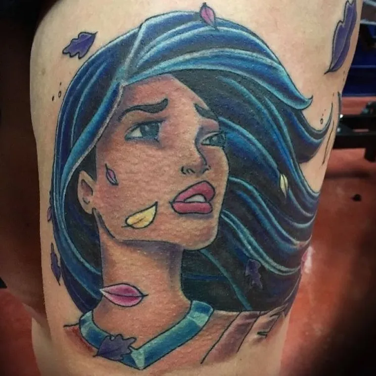 Prekrasne tetovaže kao znak divljenja hrabrim Disneyjevim princezama