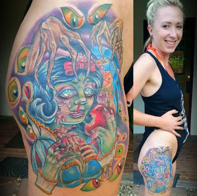 Prekrasne tetovaže kao znak divljenja hrabrim Disneyjevim princezama