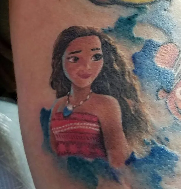 Prekrasne tetovaže kao znak divljenja hrabrim Disneyjevim princezama