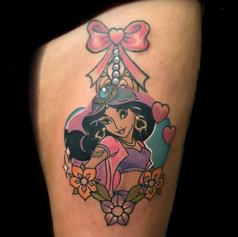 Prekrasne tetovaže kao znak divljenja hrabrim Disneyjevim princezama