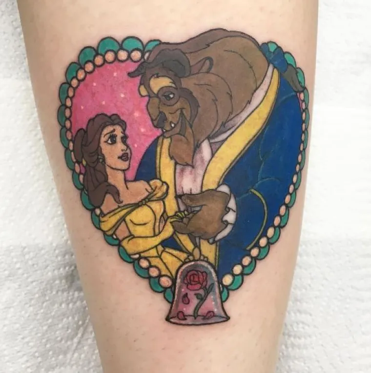 Prekrasne tetovaže kao znak divljenja hrabrim Disneyjevim princezama