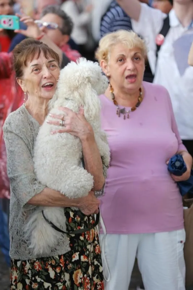 Prosvjed protiv uklanjanja imena mar&scaron;ala Tita u organizaciji inicijative 'Antifa&scaron;izam je moj izbor'