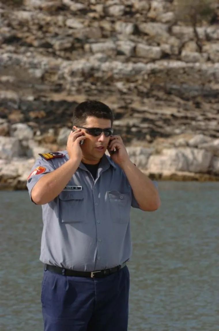 Vatrogasni zapovjednik Dražen Slavica.