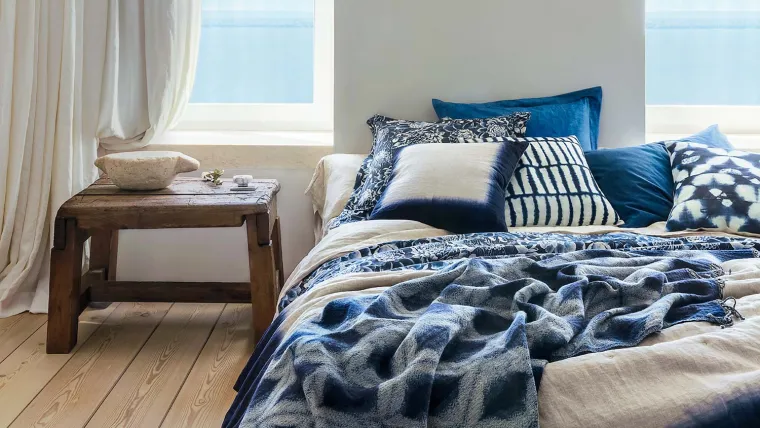 Nijanse plave u spavaćoj sobi