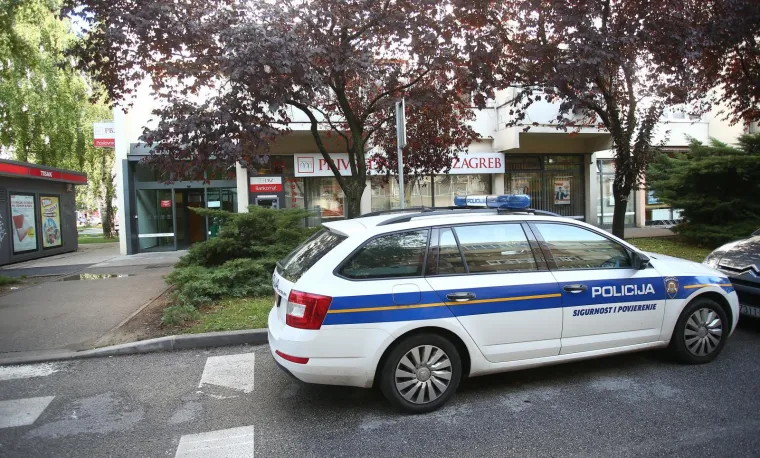 Opljačkana banka u Zagrebu: razbojni&scaron;tvo izvr&scaron;eno verbalnom prijetnjom