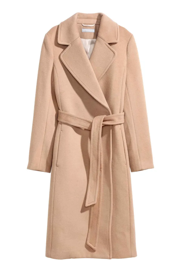 Dugi vuneni kaput, H&amp;M, 738,29 kuna