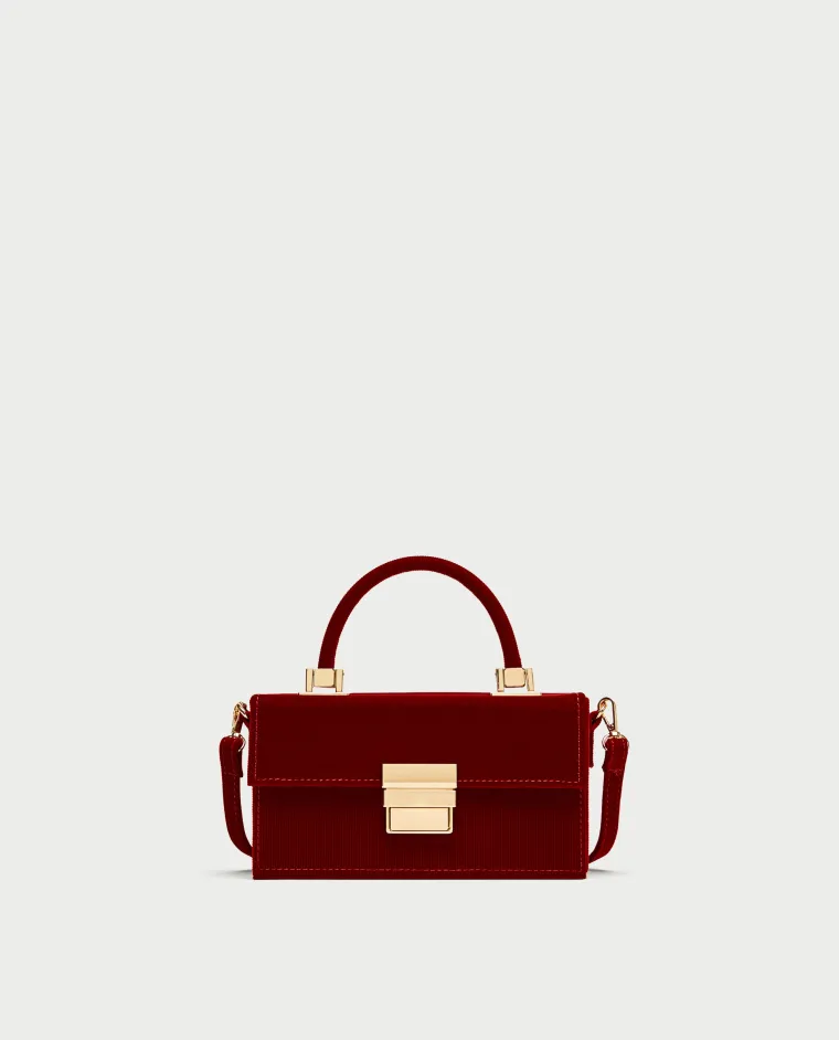 Clutch torbica od samta, Zara, 299,90 kuna