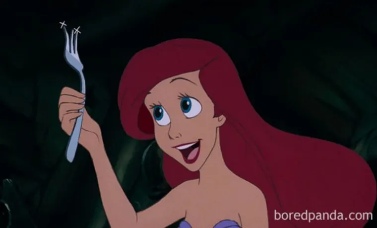 Tata joj ma&scaron;e moćnim trozupcem, ali vilicu gleda kao svjetsko čudo.