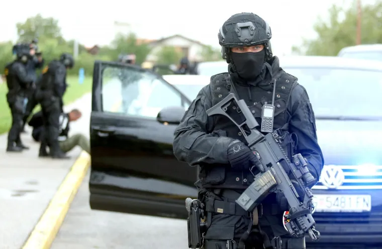 Danas je obilježena 27. obljetnica osnutka Antiterorističke jedinice Lučko. 
Photo: Sanjin Strukic/PIXSELL