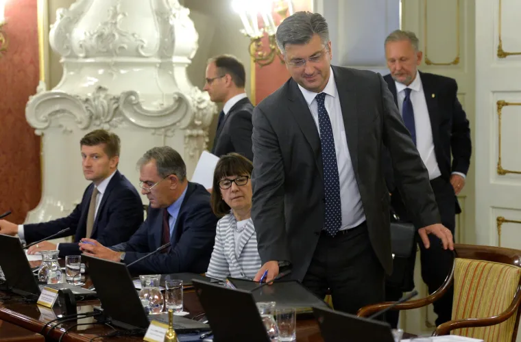 U Banskim dvorima odrzana je redovna sjednica Vlade RH